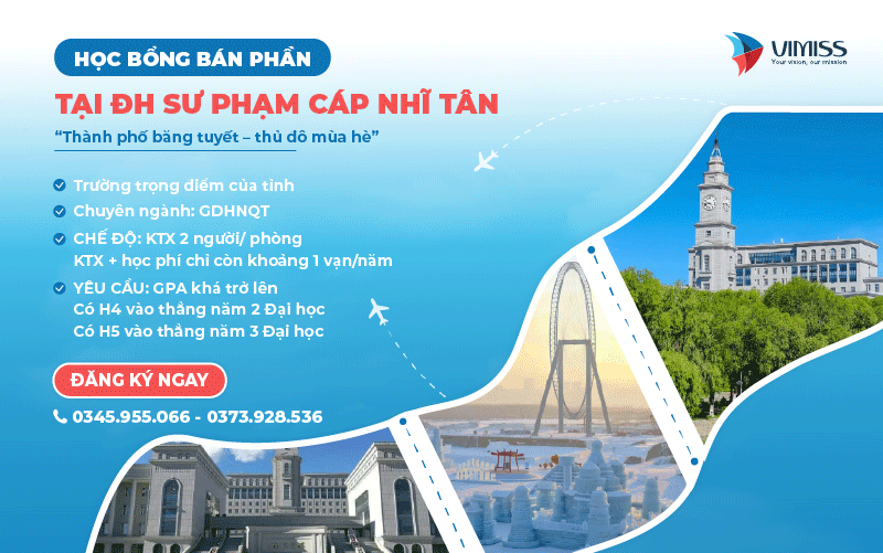 [HOT] – Học bổng Đại học Sư phạm Cáp Nhĩ Tân 2024