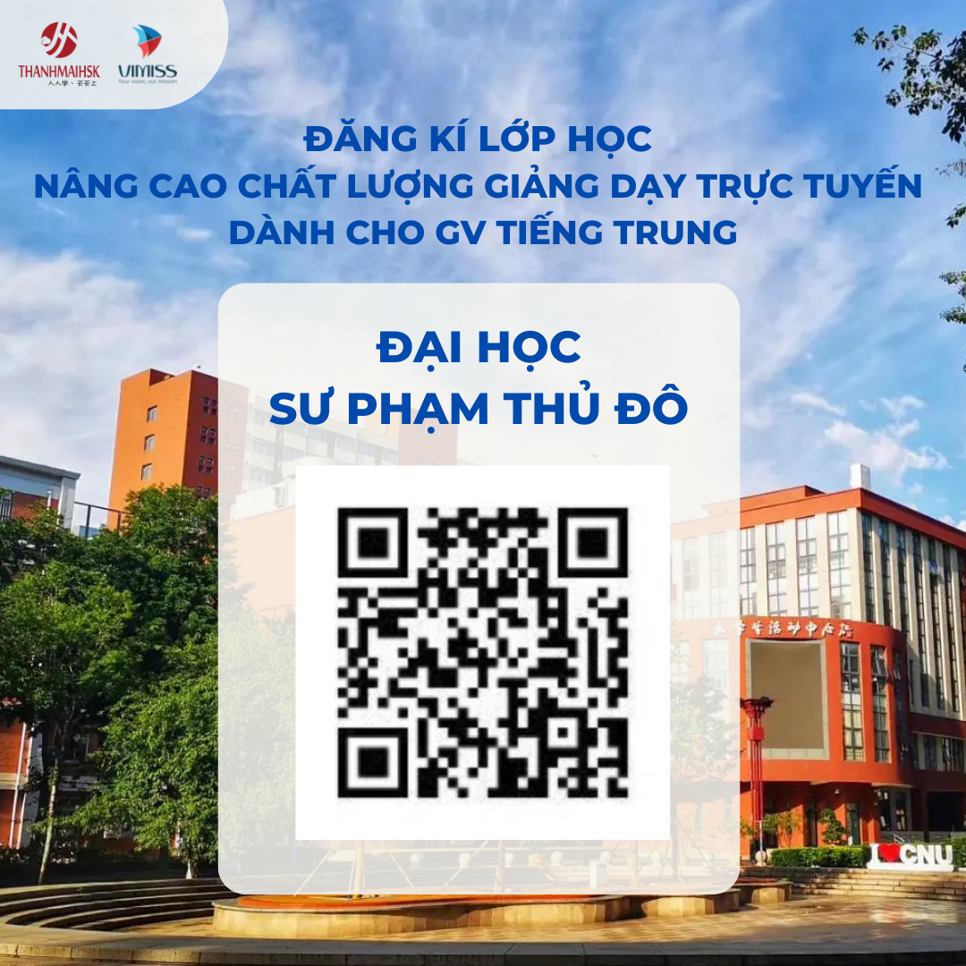Lớp học nâng cao chất lượng giảng dạy trực tuyến tại Đại học Sư phạm thủ đô