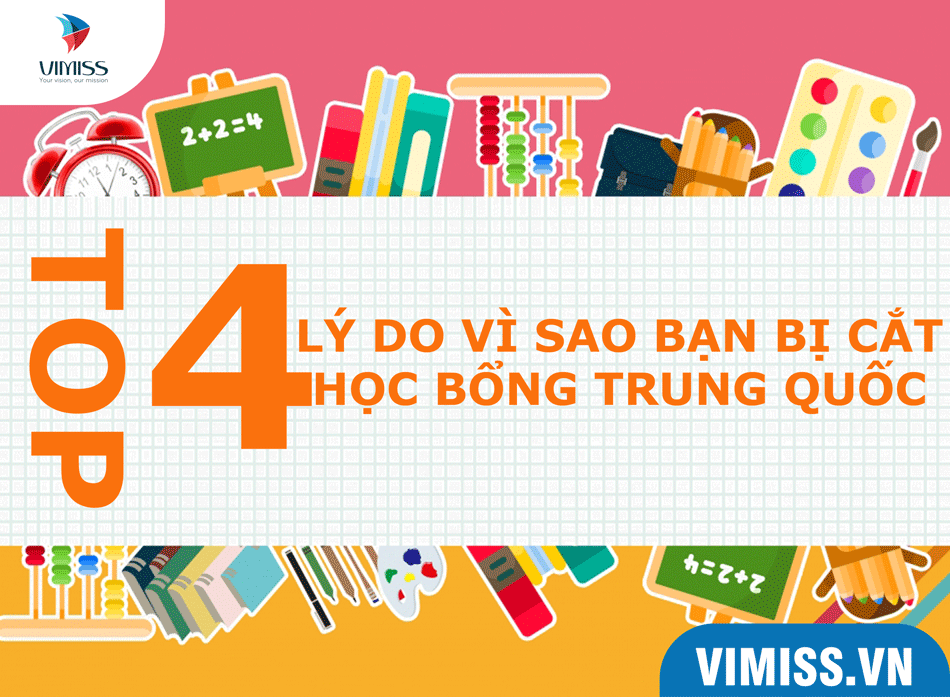 Bạn bị cắt học bổng Trung Quốc trong trường hợp nào?