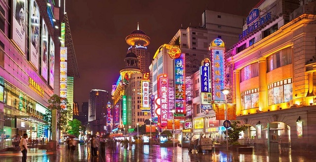 Đường Nam Kinh, Thượng Hải
