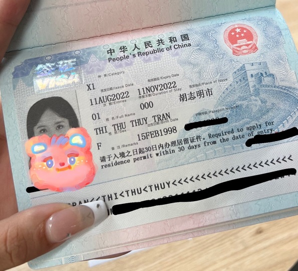 Review xin visa Trung Quốc X1/X2 tại Tp Hồ Chí Minh năm 2022